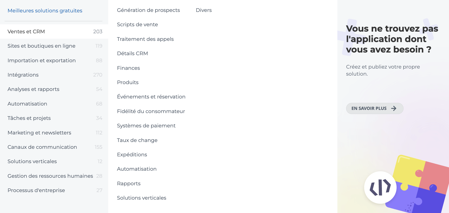 O marketplace de integrações do Bitrix24