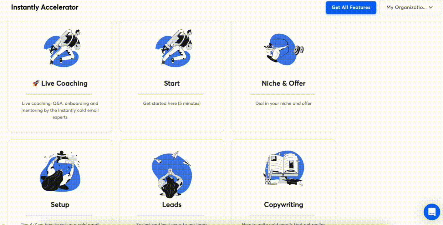 Le programme Instantly Accelerator et ses ressources de formation