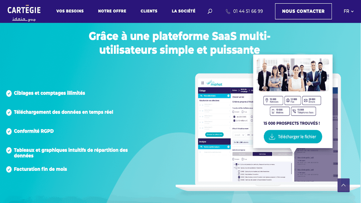 Le traitement et la consolidation des données dans Cartégie