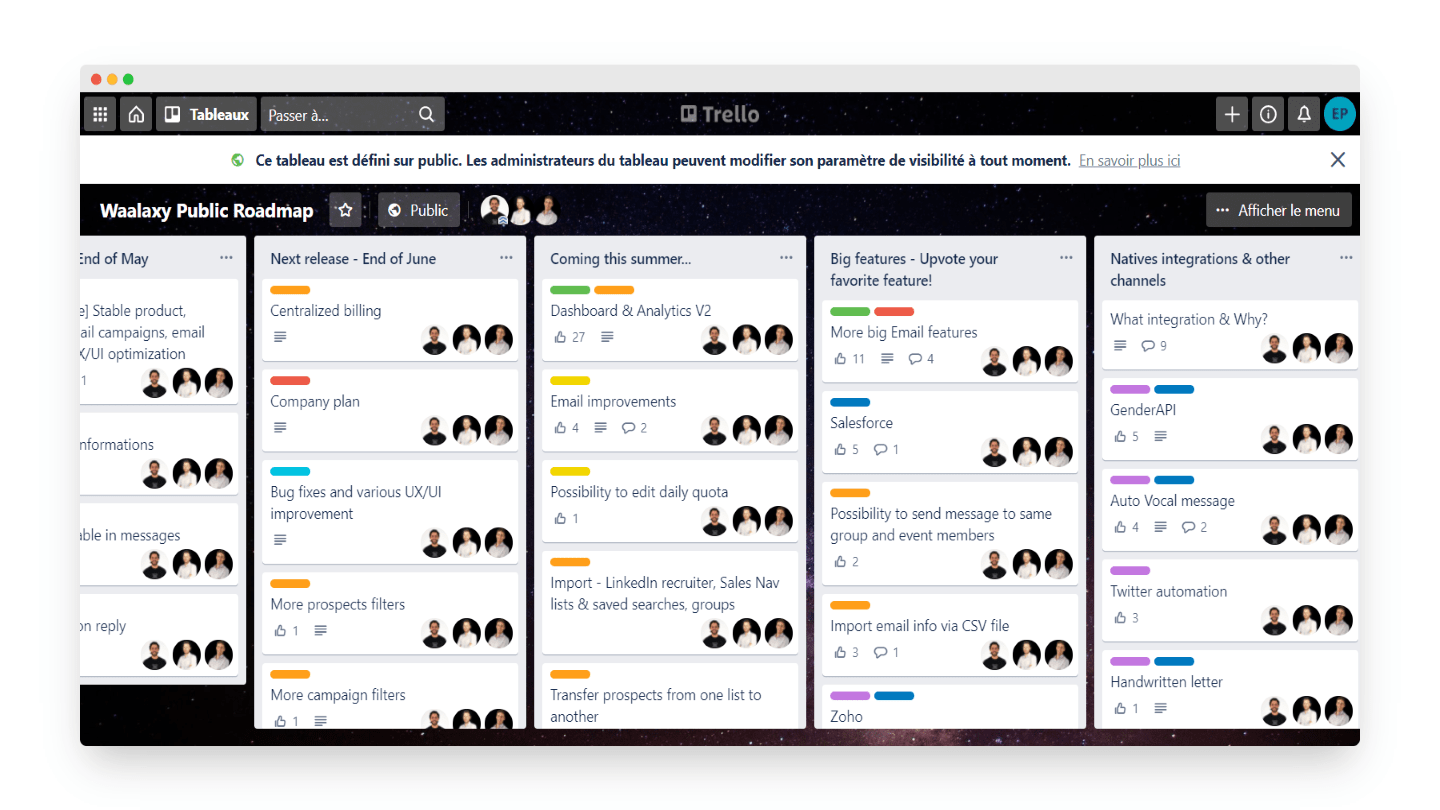 Walaaxy Trello