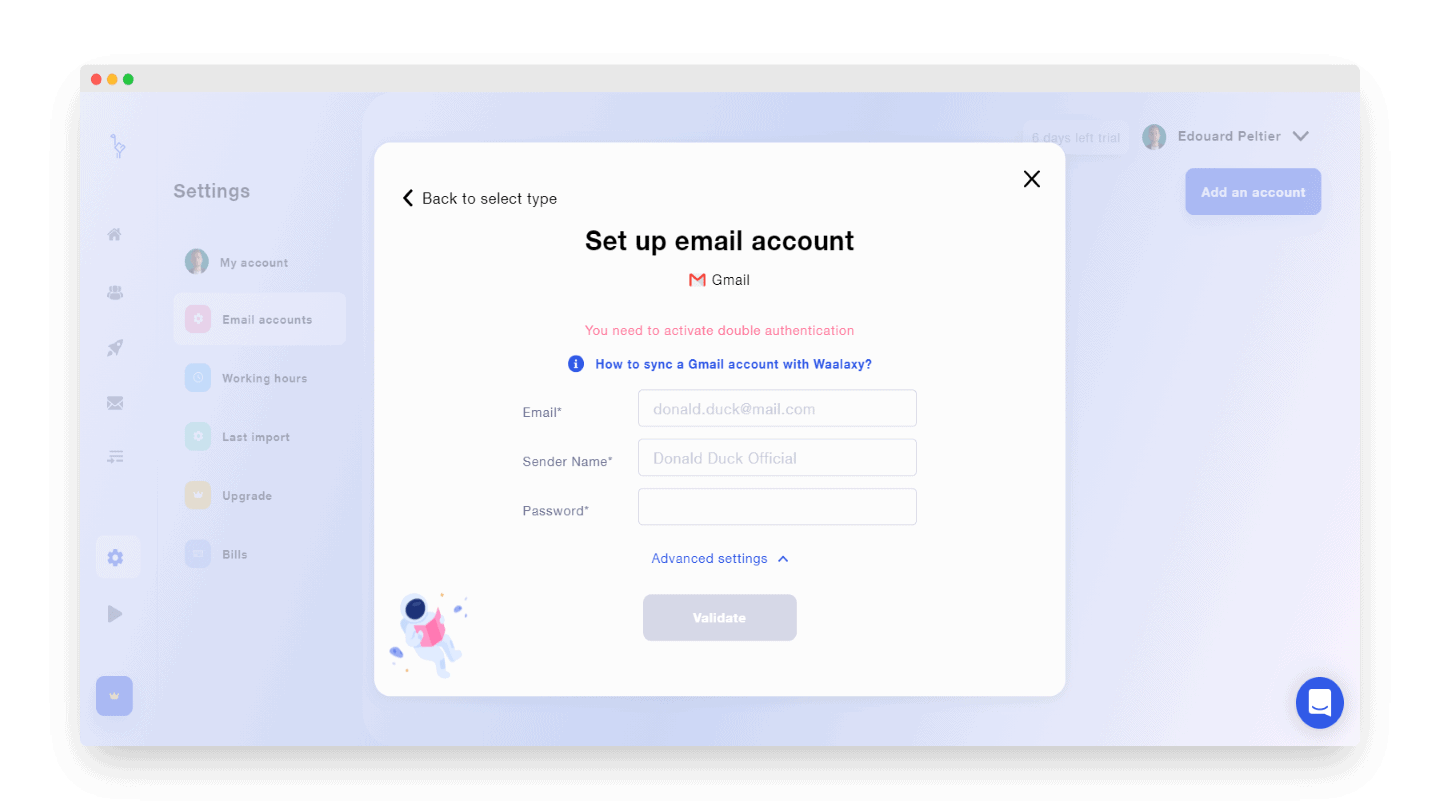 Waalaxy Email
