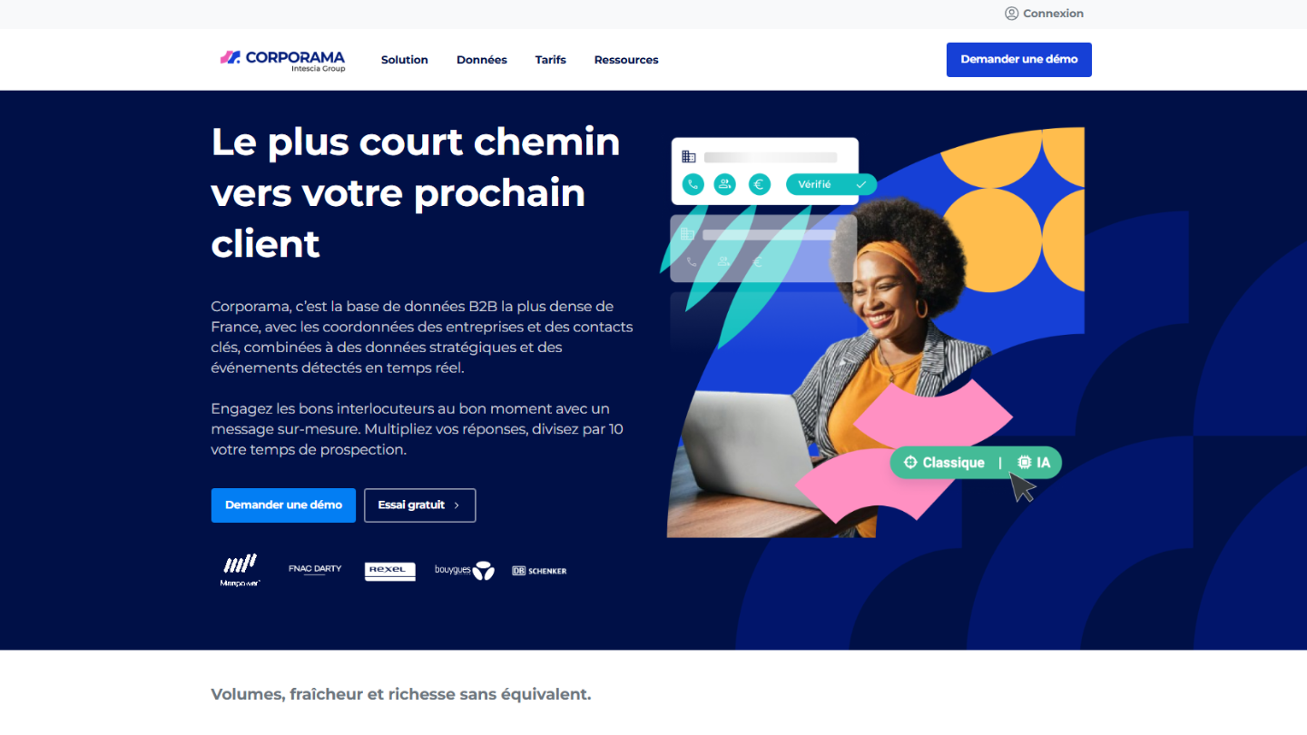Corporama : une méta base de données d’entreprises
