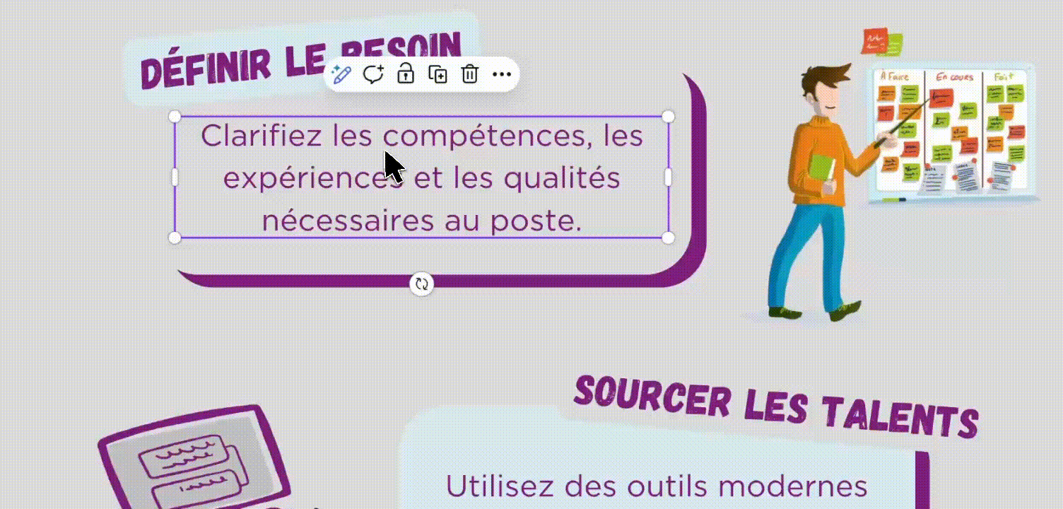 Magic Write, el asistente de redacción de Canva, en acción