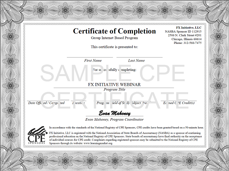 GoToWebinar certificat