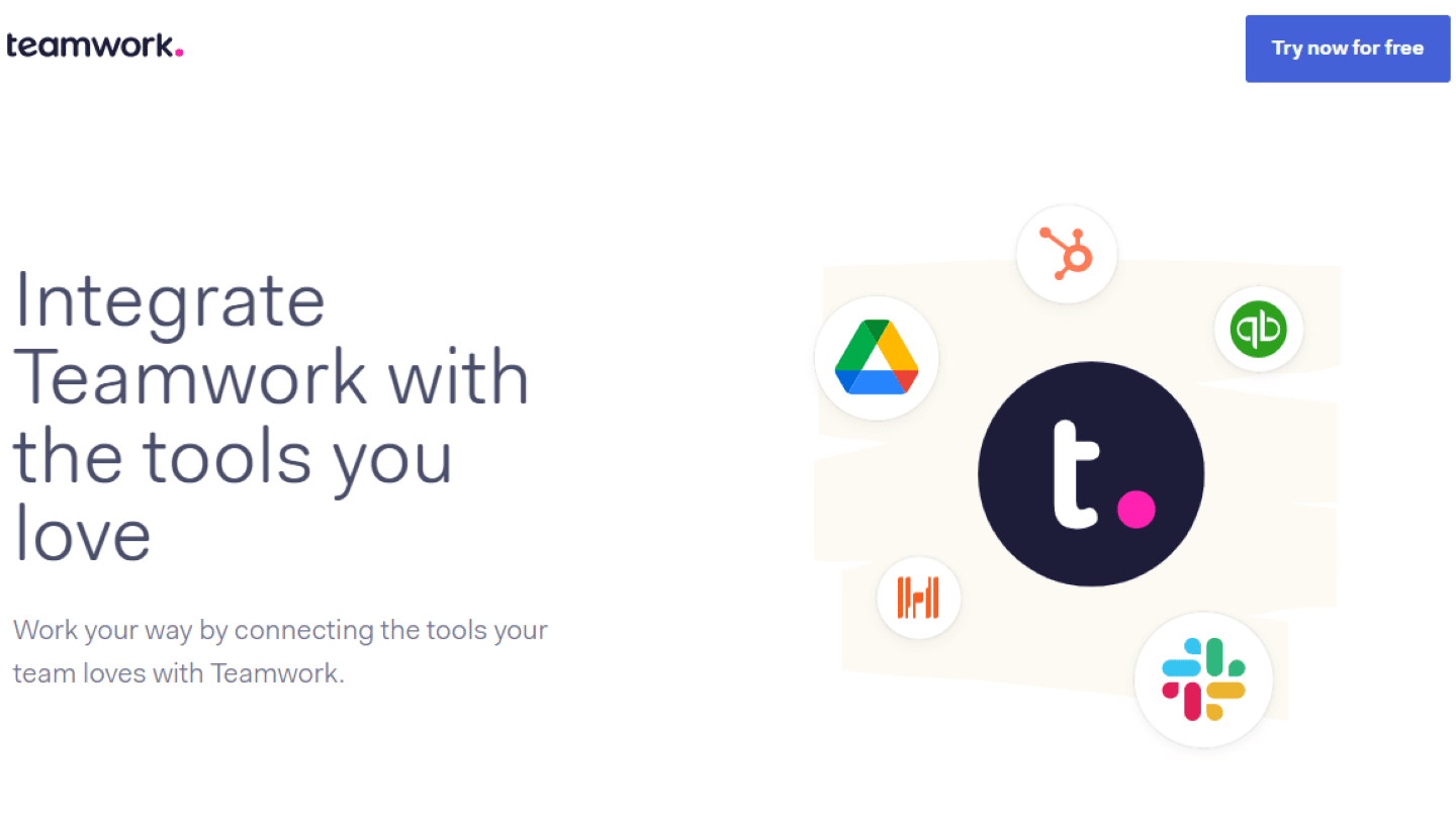 La marketplace d'intégrations de Teamwork