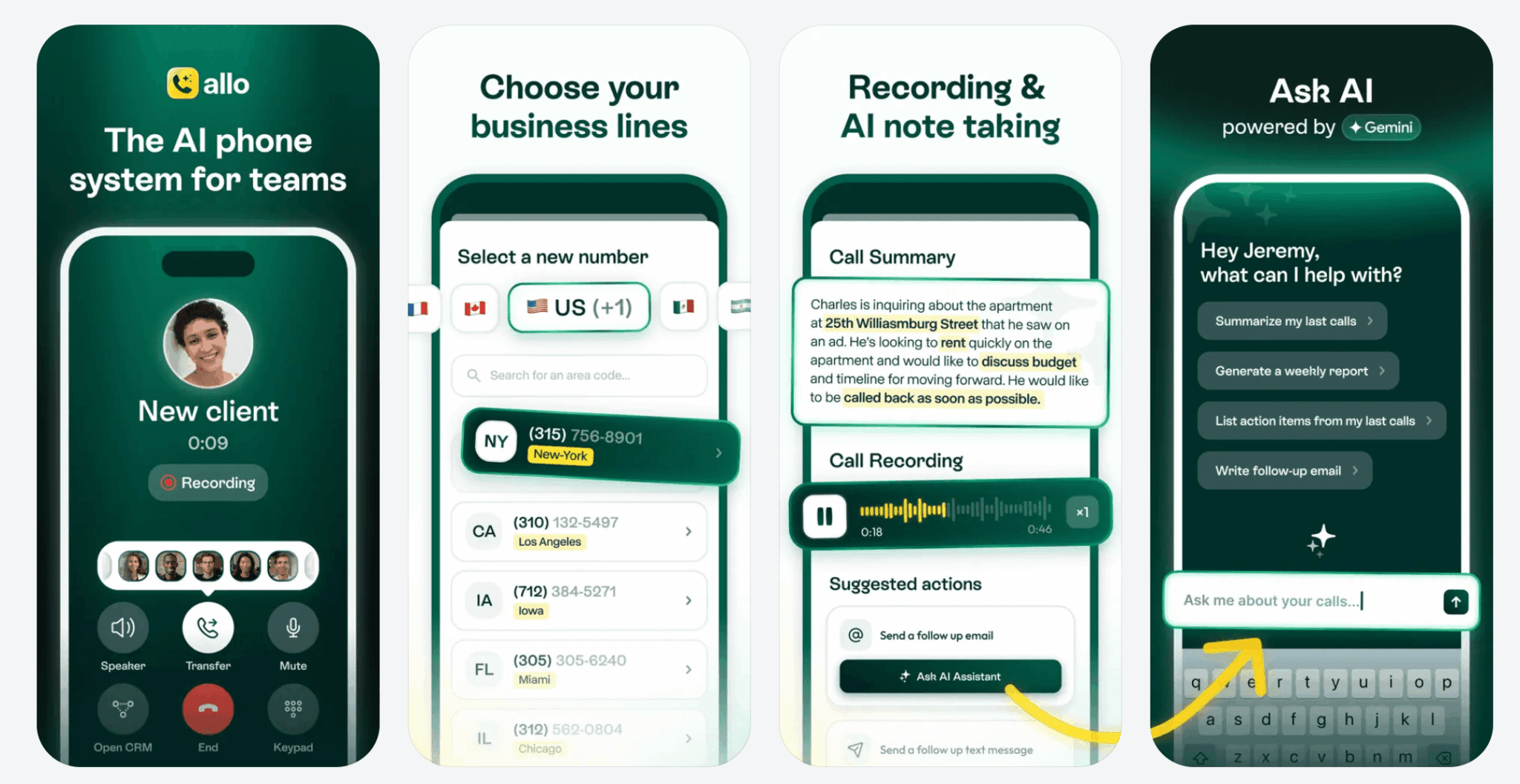 L'application mobile d'Allo, expérience principale de l'outil