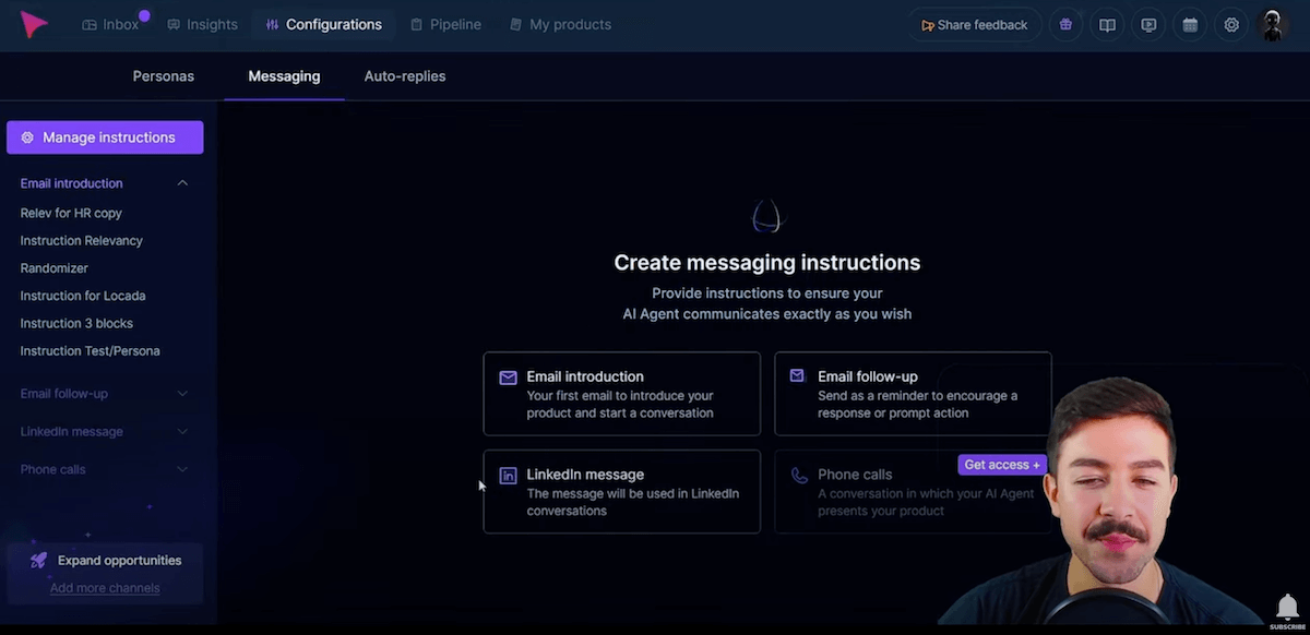 Le paramétrage du ton et des contraintes de rédaction dans Anybiz.io