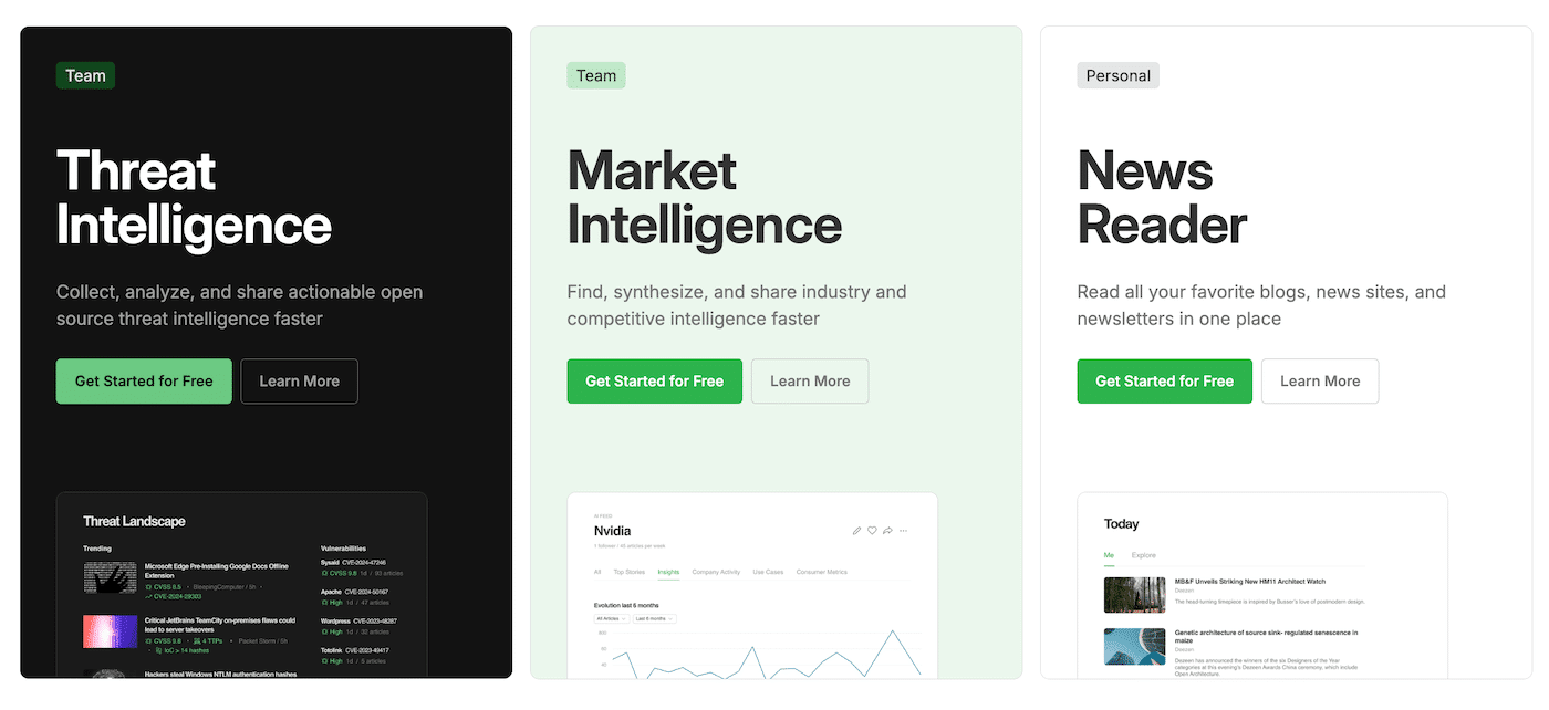 Feedly's plans