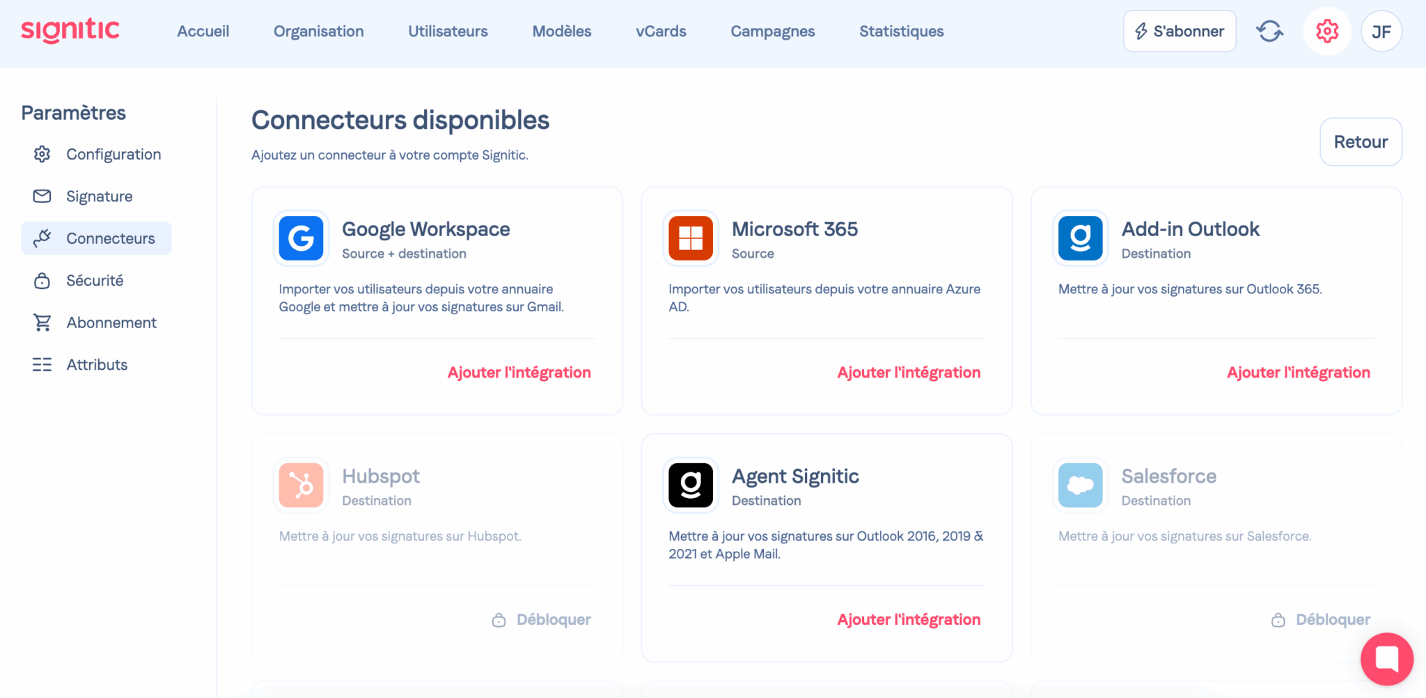 Opinión sobre Signitic: conectores