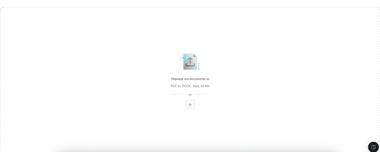 Le dépôt d'un document PDF à faire signer dans Youtrust