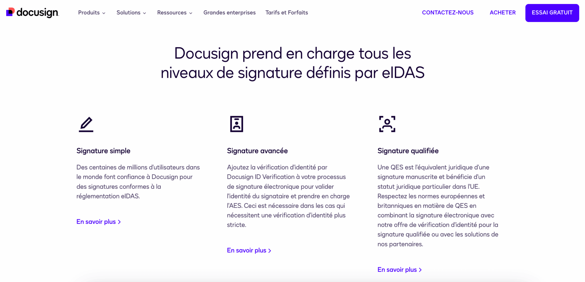 docusign homepage