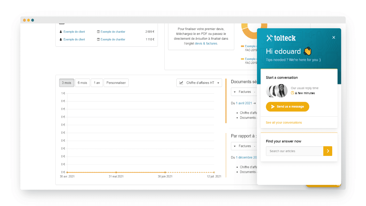 Tolteck Support Client