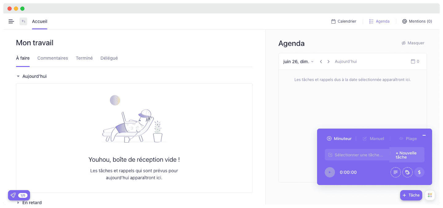 Le suivi du temps par tâche dans ClickUp