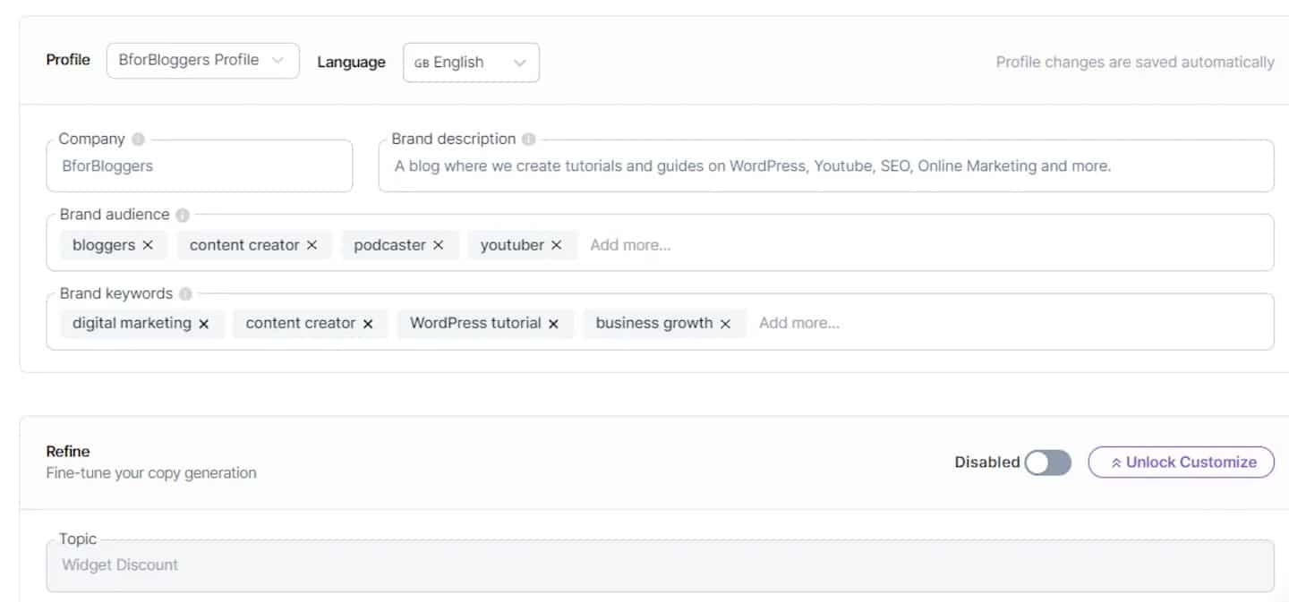 Smart Copy, le générateur de contenu par IA d'Unbounce